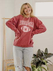 Nebraska Huskers Wonka Football Red Sweatshirt