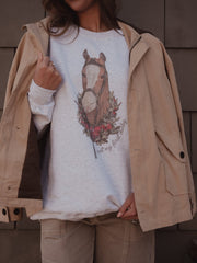 Not My First Derby Ash Gray Sweatshirt