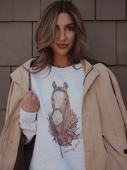 Not My First Derby Ash Gray Sweatshirt