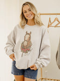 Not My First Derby Ash Gray Sweatshirt