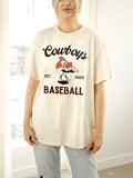 OSU Amusable Baseball Off White Thrifted Tee