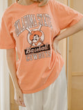 OSU Cowboys Baseball Orange Tee