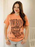 OSU Cowboys Big Basketball Orange Tee