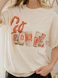 OSU Cowboys Cans Off White Thrifted Tee