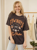 OSU Cowboys Patches 25 Dark Gray Heavyweight Tee