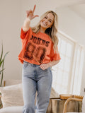 OSU Cowboys Player Orange Thrifted Tee