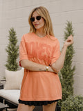 OSU Cowboys Pokes Mono Puff Orange Tee