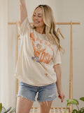 OSU Cowboys Rah Rah Off White Thrifted Tee