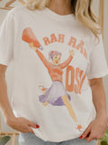 OSU Cowboys Rah Rah White CC Tee