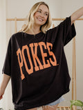 OSU Cowboys Tall Boy Smoke One Size Tee