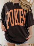OSU Cowboys Tall Boy Smoke One Size Tee