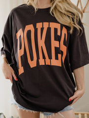 OSU Cowboys Tall Boy Smoke One Size Tee