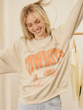 OSU Cowboys Wave Arch Sand Thrifted Sweatshirt