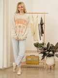 OSU Cowboys Wave Arch Sand Thrifted Sweatshirt
