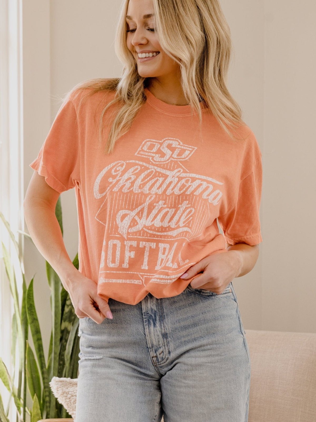 OSU Softball Orange Tee