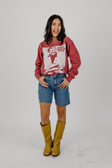 OU Barry Switzer Show Crimson Sweatshirt