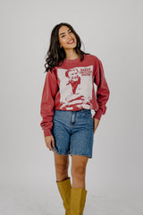 OU Barry Switzer Show Crimson Sweatshirt