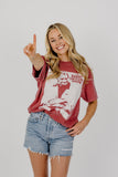 OU Barry Switzer Show Crimson Tee