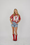 OU Barry Switzer Show Crimson Tee