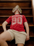 OU Player Crimson Thrifted Tee