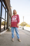 OU Sooners Beat Texas Football Crimson Sweatshirt