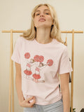 OU Sooners Cheer Pink Ellie Perfect Tee