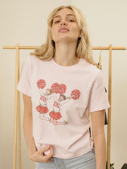 OU Sooners Cheer Pink Ellie Perfect Tee