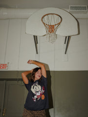 OU Sooners Double Baller Asphalt Heavyweight Tee