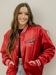 OU Sooners Embroidered Satin Jacket