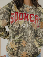 OU Sooners Filled Gault Camouflage Sweatshirt
