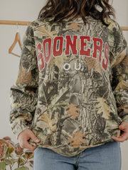 OU Sooners Filled Gault Camouflage Sweatshirt