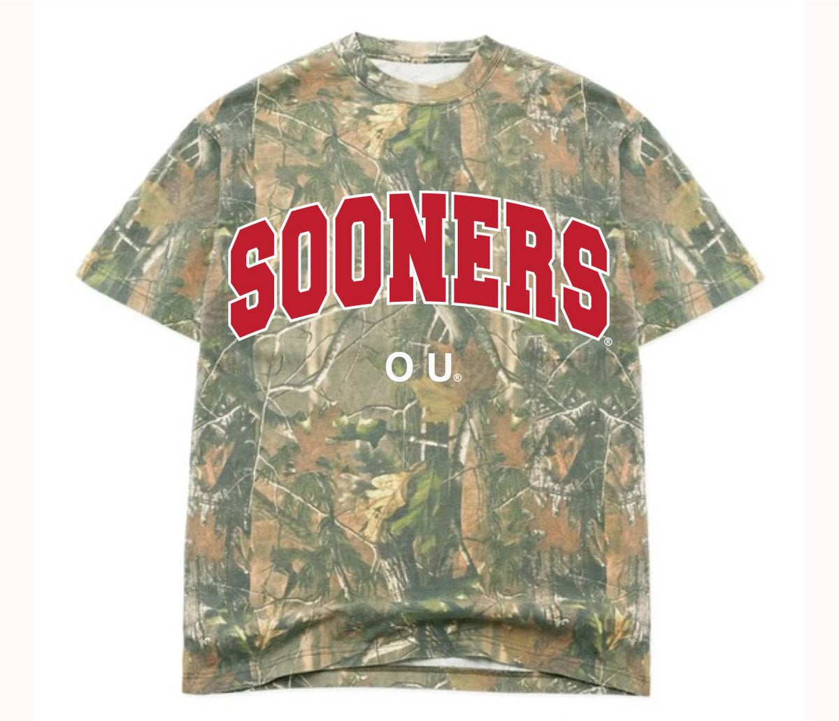 OU Sooners Filled Gault Camouflage Tee