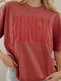 OU Sooners Mono Puff Crimson Tee