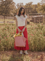 OU Sooners Rah Rah Off White Tank