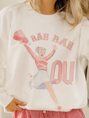 OU Sooners Rah Rah White Sweatshirt