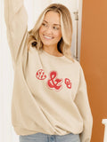OU Sooners SEC Ampersand Sand Thrifted Sweatshirt