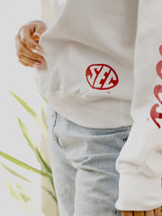 OU Sooners SEC Sporty White Sweatshirt