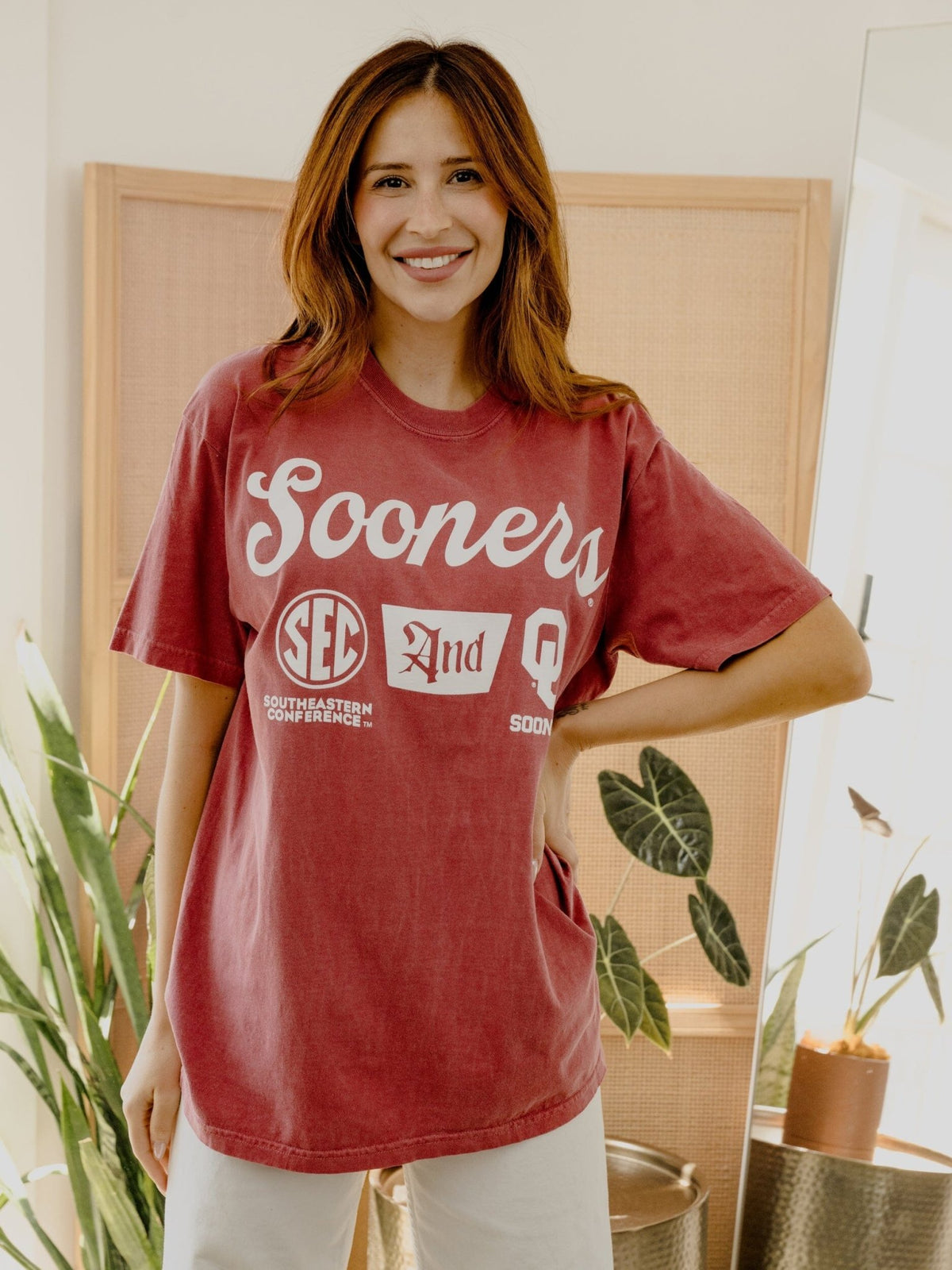 OU Sooners / SEC TAP Crimson Tee