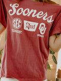 OU Sooners / SEC TAP Crimson Tee