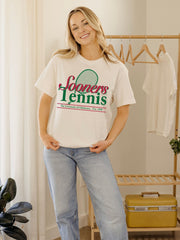 OU Sooners Tennis White Tee