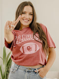 OU Wonka Football Crimson Tee