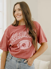 OU Wonka Football Crimson Tee