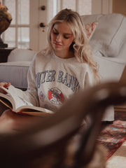 Outer Banks Sporting Club Ash Gray Thrifted Sweatshirt