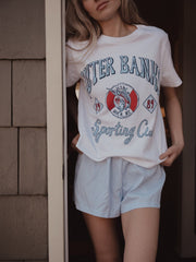 Outer Banks Sporting Club White Ellie Perfect Tee