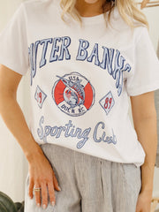 Outer Banks Sporting Club White Ellie Perfect Tee