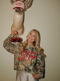 Peace & Joy Camouflage Sweatshirt