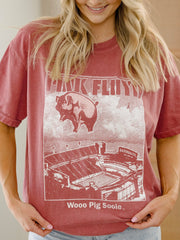 Pink Floyd Arkansas Razorbacks Animals Cardinal Tee