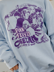 Pink Floyd Cheetah Flyer Blue Thrifted Sweatshirt