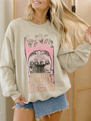 Pink Floyd Festival Colors Sand Thrifted Sweatshirt