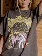 Pink Floyd Golden Flocked Black Hi-Dive Tee